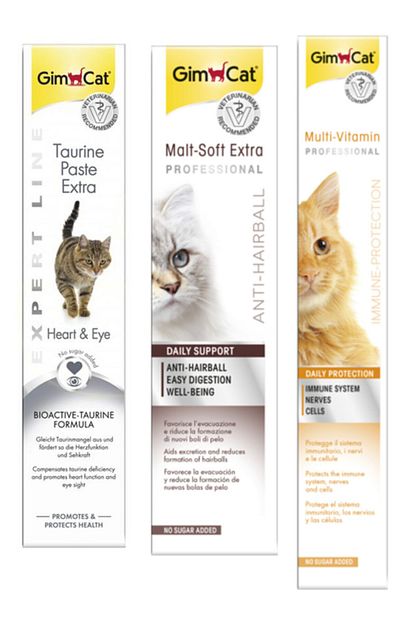 Gimcat Taurine 50gr Anti Hairball Malt Paste 100gr Multi Vitamin Paste 100gr Kedi Macunlari Trendyol