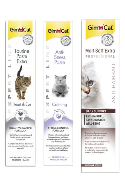 Gimcat Taurine 50gr Anti Stress 50gr Anti Hairball Malt 100gr Paste Kedi Macunlari Trendyol