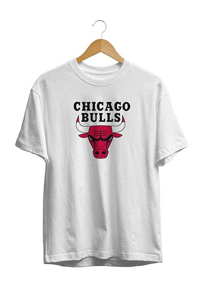 Burlu Erkek Tshirt Chicago Bulls Desenli Suprem Penye Trendyol