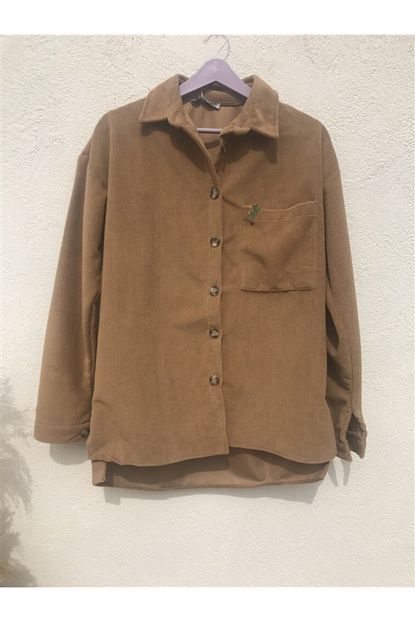 Gozde Tasarim Butik Erkek Gomlek Ceket Camel Kaktus Trendyol