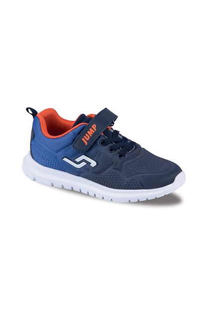 Jump Erkek Cocuk Lacivert Turuncu Spor Ayakkabi 26 35 Numara 20008 Trendyol