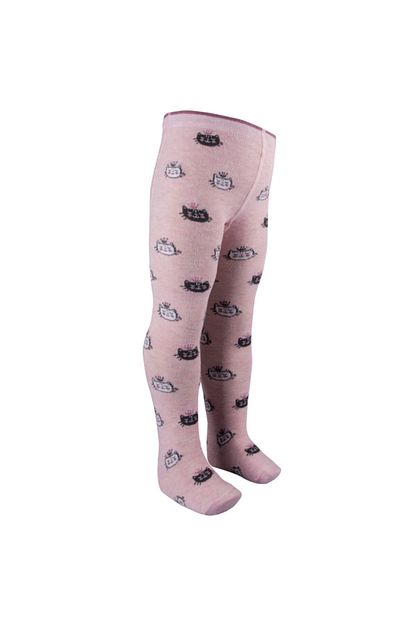 Step Corap Tacli Kedi Kiz Bebek Kiz Kulotlu Corap Pembe 9331 3 Trendyol