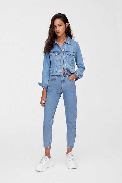 pull and bear jeans mom fit