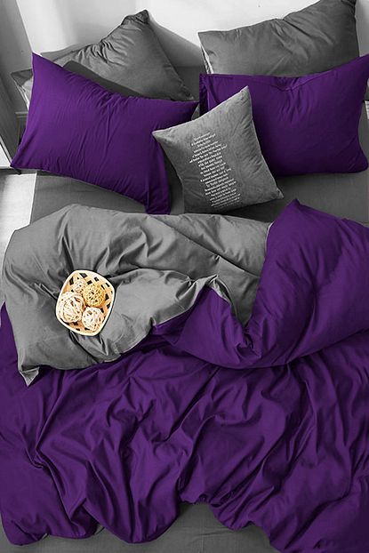 Colorbox Dogal Pamuk Cift Kisilik Nevresim Takimi Murdum Gri Rnfrc 21444579 Trendyol