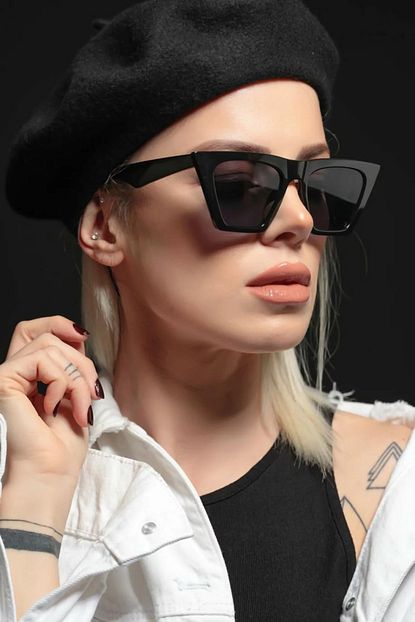 Mebsanal Yeni Cat Eye Kadin Gunes Gozlugu Mezame Trendyol