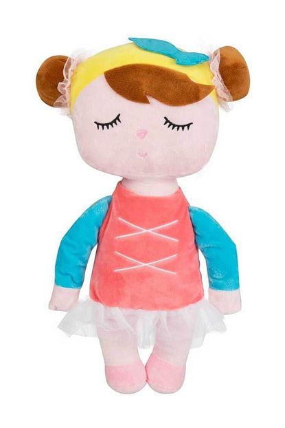 B Plush Angela Bebek Uyku Arkadasi Elbiseli 42 Cm Pembe Elbise Trendyol