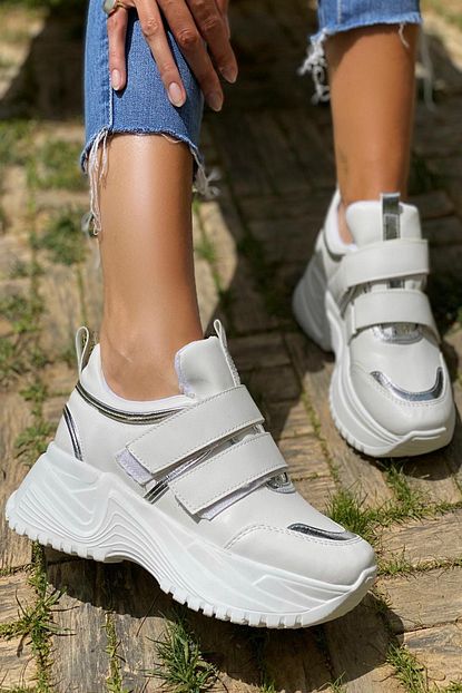Inan Ayakkabi Karisik Cok Renkli Kadin Sneaker Y1075 Trendyol