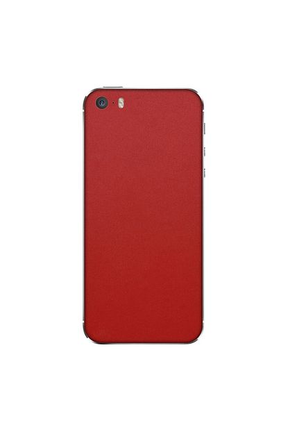 Kapak Olsun Iphone 5s Kirmizi Telefon Kaplamasi Trendyol