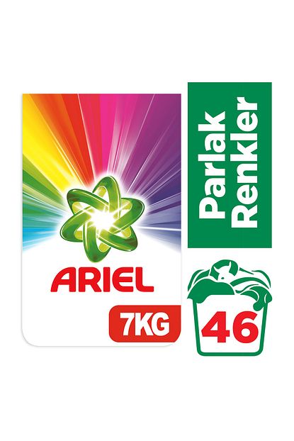 Ariel Toz Camasir Deterjani Parlak Renkler 7 Kg Trendyol