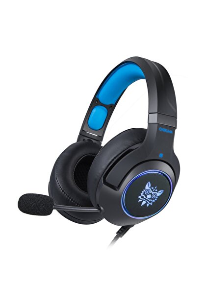 Onikuma K9 Mikrofonlu Kulaklik Siyah Mavi Trendyol
