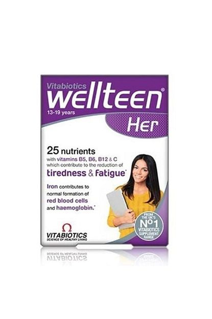 Vitabiotics Wellteen Her 13 19 Years 30 Tablet Trendyol