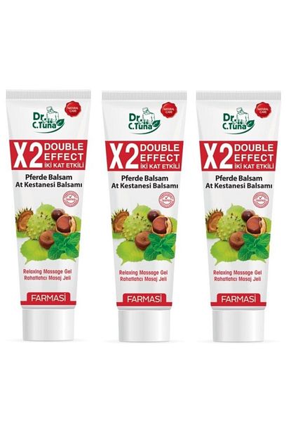 Farmasi Dr C Tuna Iki Kat Etkili At Kestanesi Masaj Jeli 125 Ml 3lu Set Trendyol