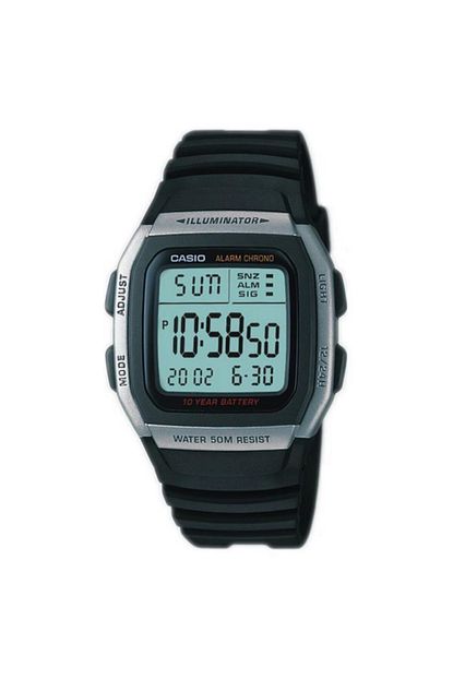 Casio Erkek Siyah Kol Saati Cas W96h1avdf Trendyol