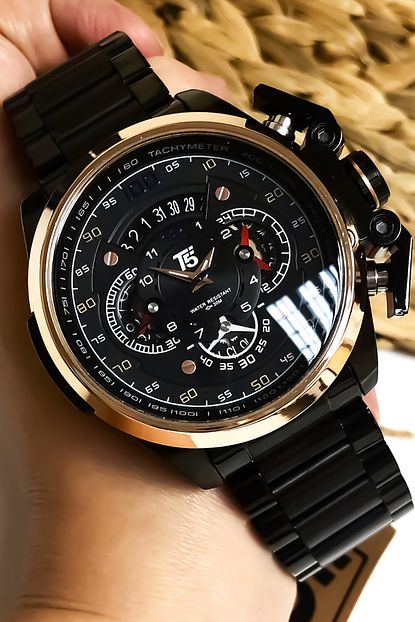 T5 Saat T5 Chrono Erkek Kol Saati By Daniel Klein Trendyol