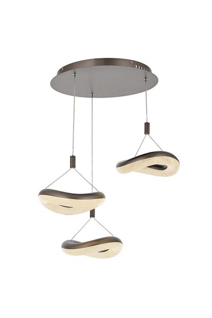 Eray Aydinlatma 9050 3 Kahve Led Avize Trendyol