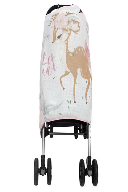 Sevi Bebe Pano Baskili Muslin Bebek Arabasi Ortusu Art 315 Ceylan Trendyol