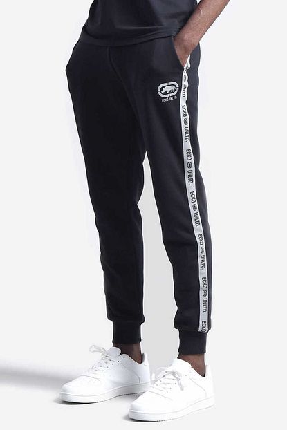 Ecko Unltd Erkek Siyah Erkek Baskili Esofman Alt Premium Jogger Trendyol