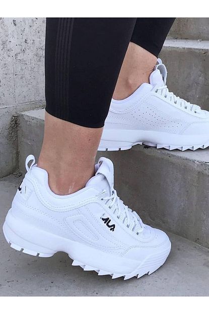 Meli Ayakkabi Full Beyaz Yuksek Taban Erkek Sneakers Ayakkabi Trendyol
