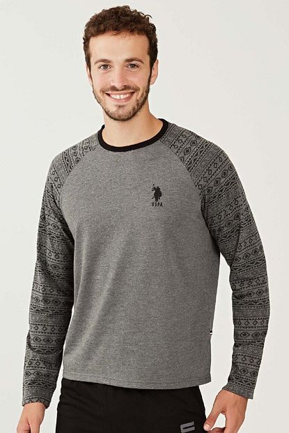 U S Polo Yuvarlak Yaka Erkek Pijama Takim 18254 Trendyol