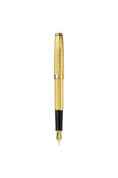 Parker Sonnet 14 K Dimonite Parlak Altin Kaplama Dolma Kalem M Uc Trendyol