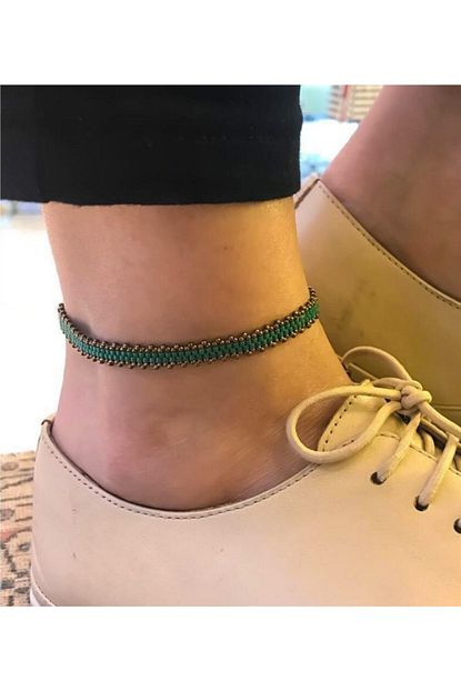 Afrika Butik Yesil Bakir Miyuki Boncuk Halhal Trendyol