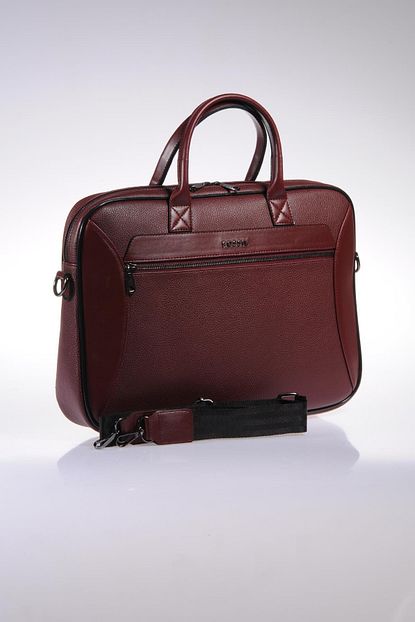 Fossil Bordo Unisex Laptop Evrak Cantasi 8690027118431 Trendyol