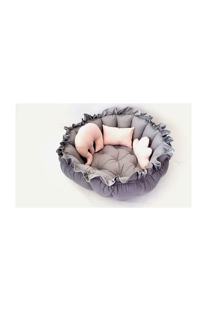 Amazingo Babynest Pamuk Kumas Bebek Uyku Ve Oyun Minderi Trendyol