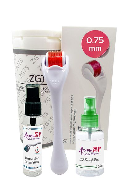 Zgts Red Love Dermaroller 0 75mm Titanyum 540 Igneli Cilt Sac Yuz Icin Beyaz Derma Roller Fiyati Yorumlari Trendyol