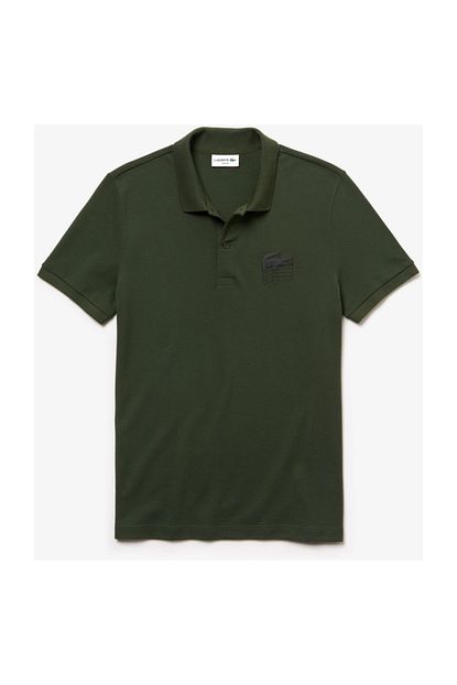 Lacoste Erkek Slim Fit Haki Polo Yaka T Shirt Trendyol