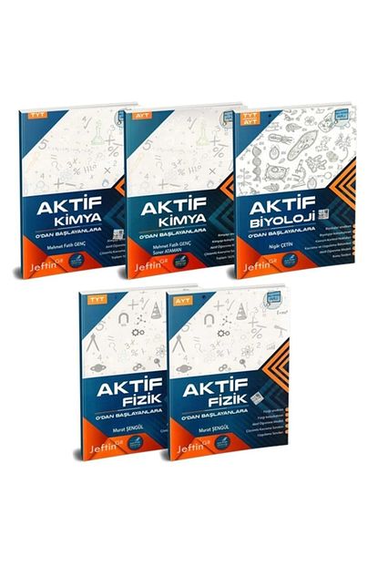 Aktif Ogrenme Yayinlari Tyt Ayt Fen Bilimleri Kazandiran Set 5 Kitap Trendyol