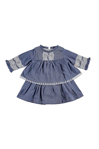 Babyzz Babyz Kiz Bebek Fistolu Dantel Detayli Elbise Trendyol