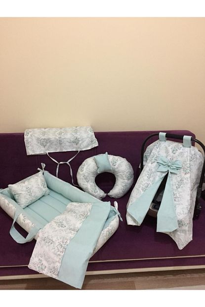 Balamira Babynest 6 Parca Set Ana Kucagi 100 Kumas Trendyol