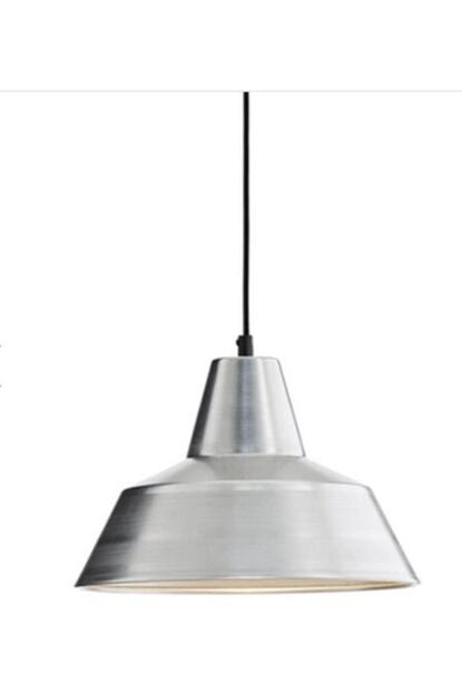 Rys Tasarim Retro Metal Sarkit Avize Rustik Tekli Sarkit Krom Ici Beyaz Cafe Mutfak Aydinlatma 30 Cm Trendyol