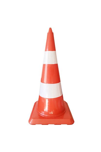 Ilgi Trafik 75 Cm Trafik Yol Reflektorlu Plastik Duba Huni Delinator Konis Trendyol