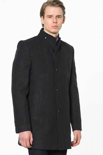 Dewberry Erkek Palto Antrasit 1020001p8370an Trendyol