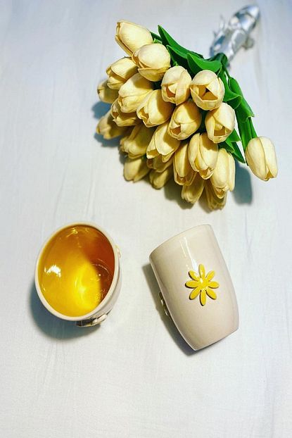 papatya seramik kupa