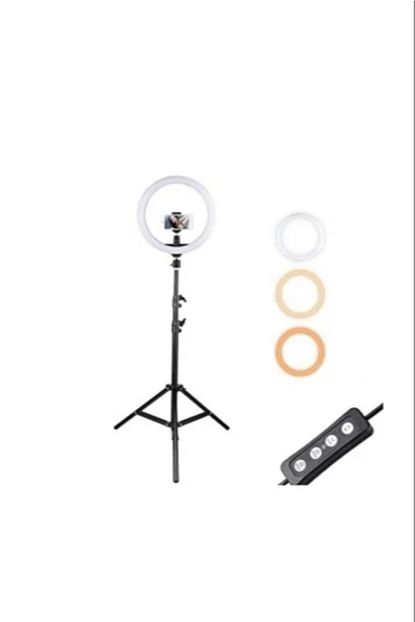 Acl 10 Inc Halka Led Tripod Youtuber Tittok Instagram Twich Video Selfie Studyo Makyaj Isigi Trendyol