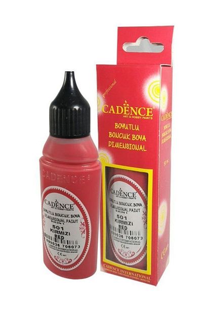 Cadence Boncuk Boyasi Parlak Kirmizi No 501 50 Ml Trendyol