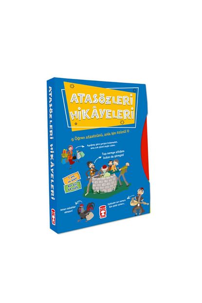 Timas Cocuk Timas Yayinlari Atasozleri Hikayeleri Set 5 Kitap Trendyol