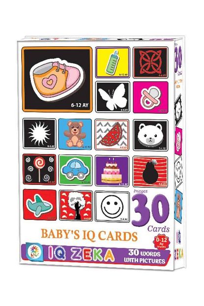 Laco Kids Bebegimin Iq Zekasi Egitici Resimli Kelime Kartlari 30 Parca Trendyol