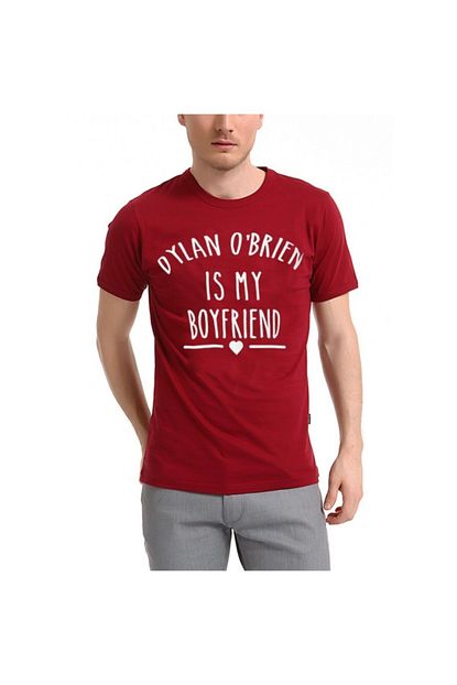 Kostebek Dylan O Brien Is My Boyfriend T Shirt Trendyol