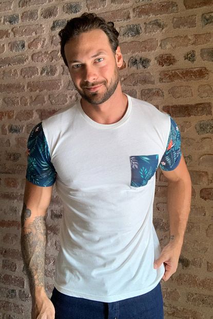 Trendyol Man Beyaz Erkek T Shirt Tmnss20ts1295 Trendyol
