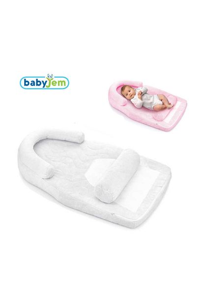 Babyjem Reflu Ve Duz Kafa Yastigi Beyaz Trendyol