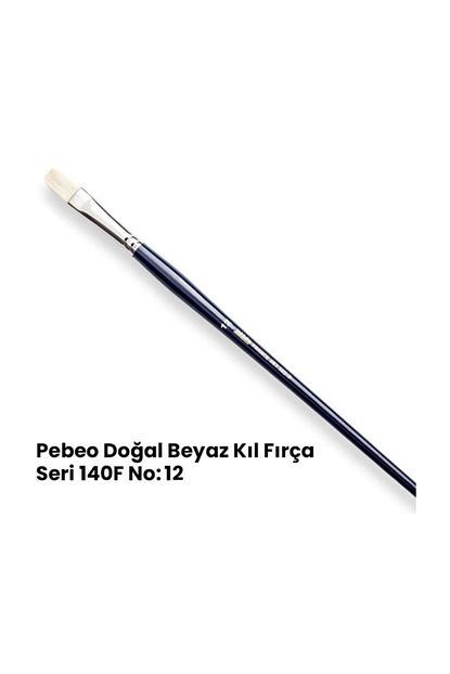 Pebeo 140f Dogal Beyaz Kil Yagli Boya Akrilik Boya Fircasi No 12 Trendyol