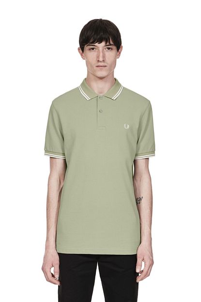 Fred Perry Twin Tipped Erkek Polo T Shirt M3600 Yesil Trendyol