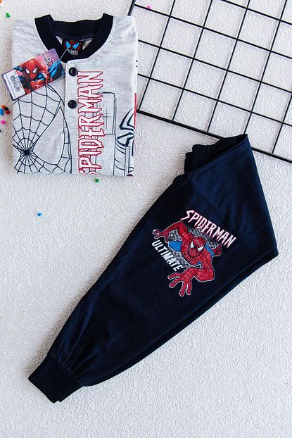 2122 Mvi Civil Baby Erkek Bebek Pijama Takimi 3 12 Ay Mavi