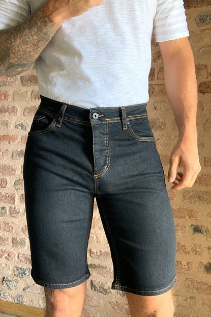 Trendyol Man Siyah Erkek Skinny Denim Sort Bermuda Tmnss20sr0347 Trendyol