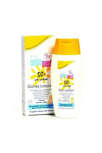 Sebamed Baby Sun Lotion Spf 50 150 Ml Bebek Gunes Losyonu Trendyol