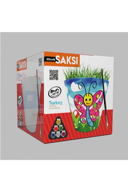nubutik s kumtoys seramik saksi boyama seti fiyati yorumlari trendyol