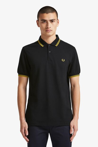 Fred Perry Twin Tipped Erkek Polo T Shirt M3600 Siyah Trendyol